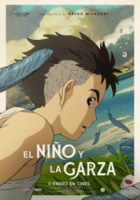 poster pelicula el nino y la garza